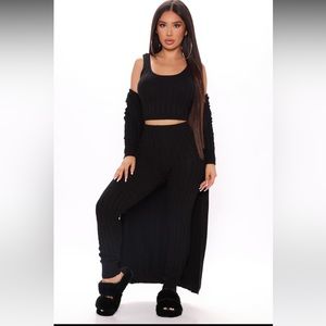 Fashionnova The Best You Had 3 piece Sweater legging set